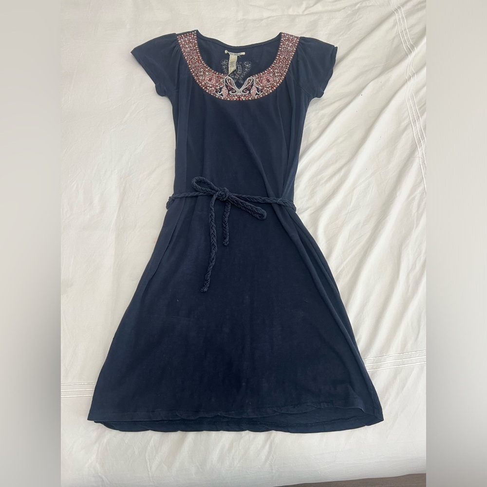 Lucky Brand navy tshirt dress